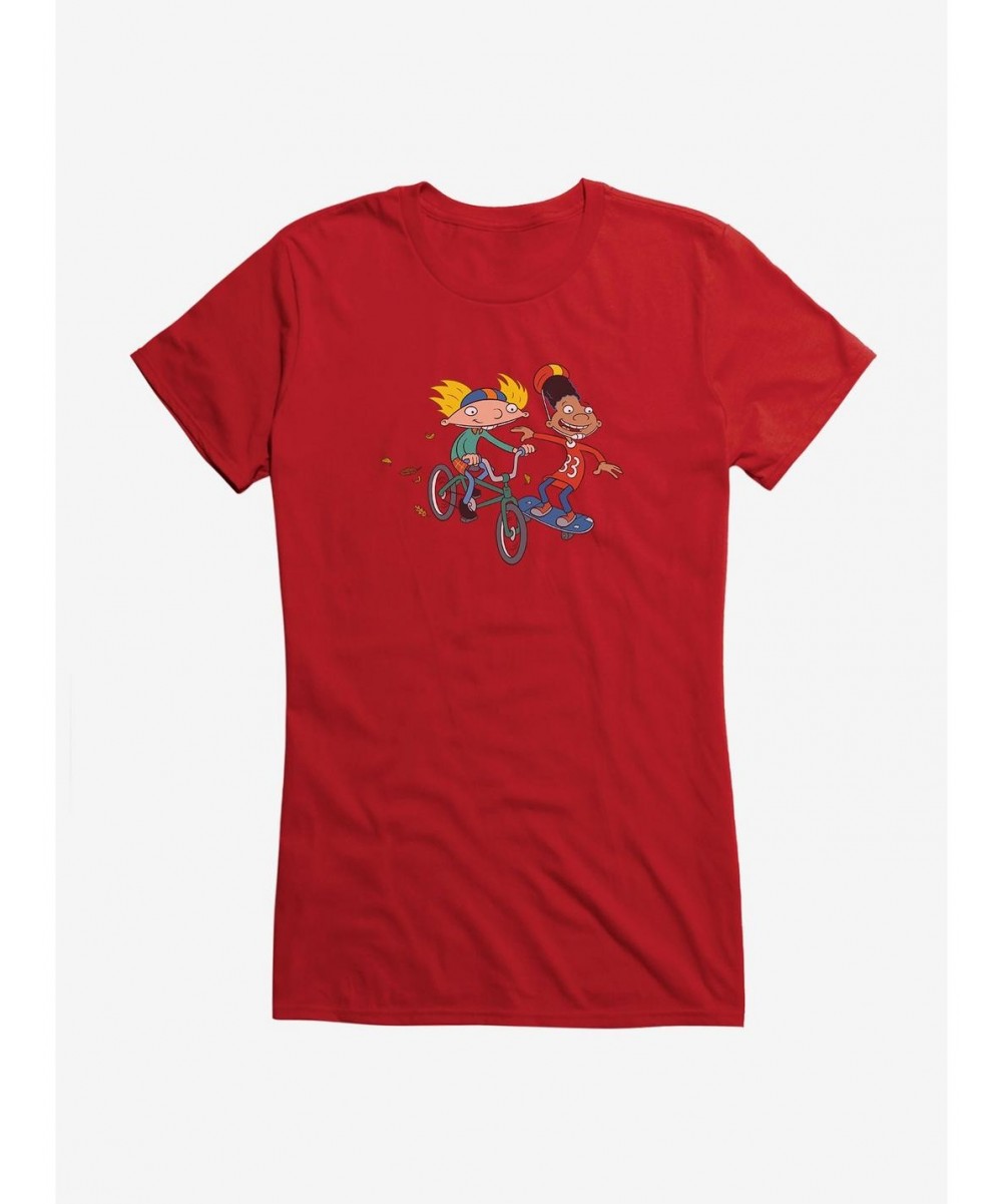 Hot Sale Hey Arnold! Best Friends Girls T-Shirt $8.37 T-Shirts