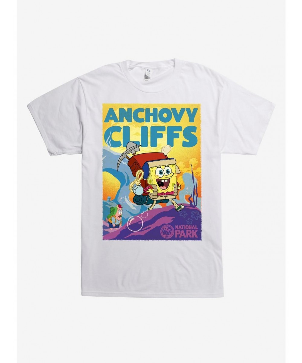 Sale Item SpongeBob Anchovy Cliffs T-Shirt $9.12 T-Shirts