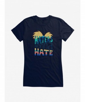 Discount Hey Arnold! Haters Girls T-Shirt $6.97 T-Shirts