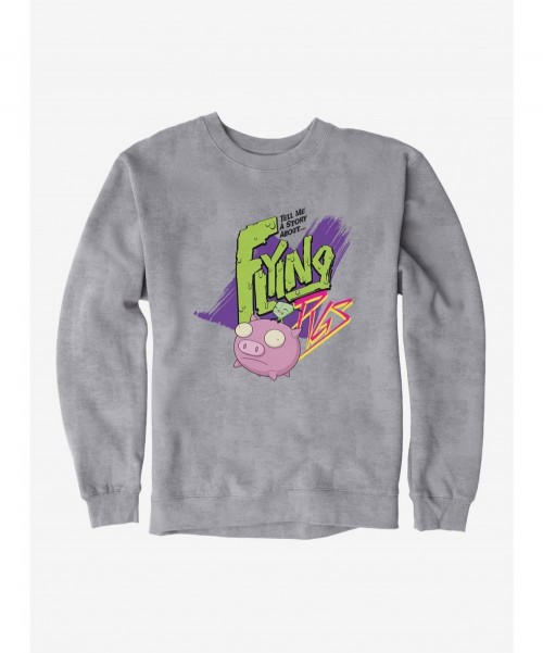 Special Invader Zim Flying Pigs Sweatshirt $14.17 Sweatshirts