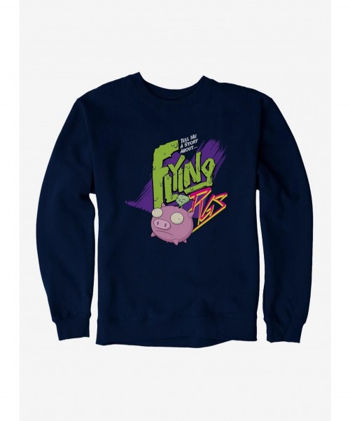 Special Invader Zim Flying Pigs Sweatshirt $14.17 Sweatshirts