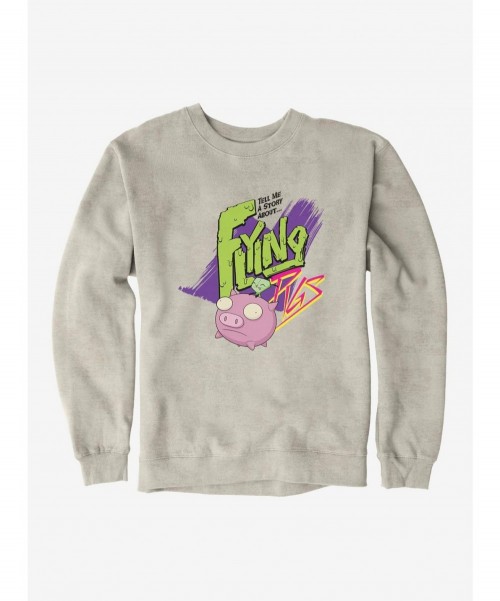 Special Invader Zim Flying Pigs Sweatshirt $14.17 Sweatshirts