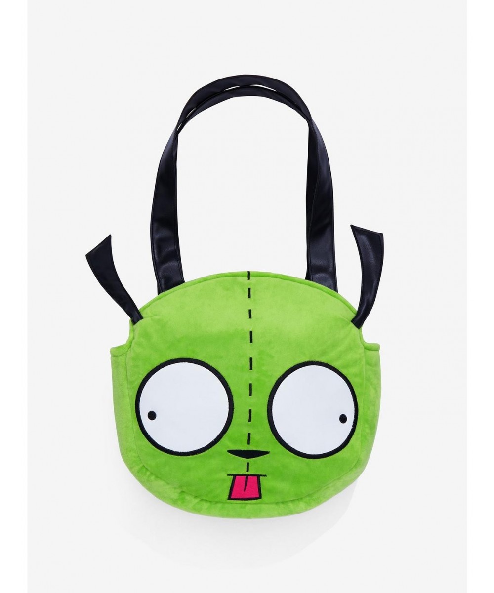 Exclusive Invader Zim GIR Plush Tote Bag $11.17 Bags