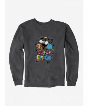 Crazy Deals Invader Zim I Wanted To Explode Sweatshirt $14.76 Sweatshirts