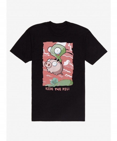 Pre-sale Invader Zim GIR Flying Pig T-Shirt $8.80 T-Shirts