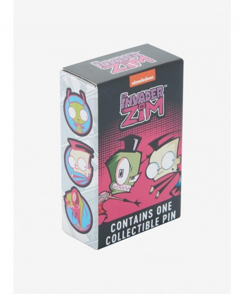 Festival Price Invader Zim Neon Characters Blind Box Enamel Pin $2.69 Pins