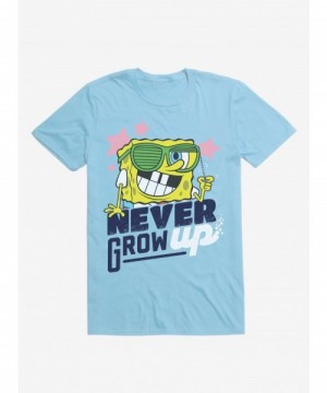 Flash Sale SpongeBob Never Grow Up T-Shirt $9.95 T-Shirts