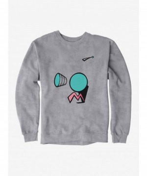 Exclusive Invader Zim Big face Screaming Sweatshirt $14.17 Sweatshirts