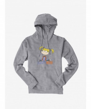 Premium Rugrats Angelica Sleepy Head Hoodie $12.57 Hoodies