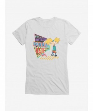 Huge Discount Hey Arnold! Haters Gonna Hate Girls T-Shirt $9.56 T-Shirts