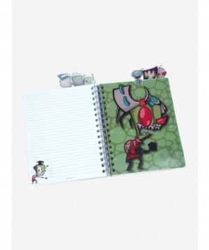 Flash Deal Invader Zim Earth Tabbed Journal $6.76 Other Merch