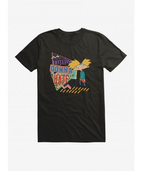 Bestselling Hey Arnold! Haters Gonna Hate T-Shirt $5.93 T-Shirts