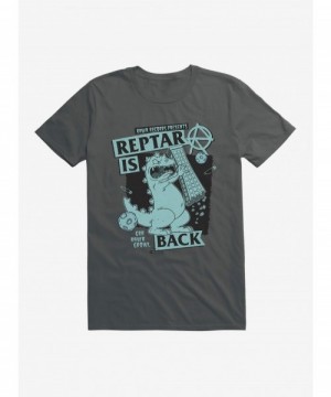 Festival Price Rugrats Punk Poster Reptar Is Back T-Shirt $7.46 T-Shirts