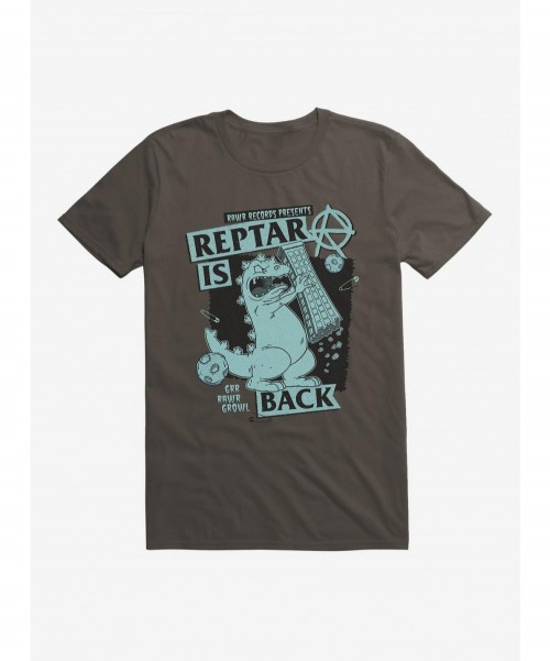 Festival Price Rugrats Punk Poster Reptar Is Back T-Shirt $7.46 T-Shirts