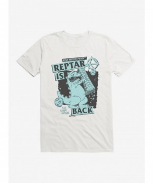 Festival Price Rugrats Punk Poster Reptar Is Back T-Shirt $7.46 T-Shirts