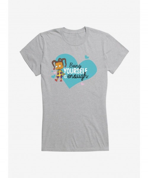 Discount Sale Rugrats Susie Carmichael Being Yourself Is Enough Girls T-Shirt $5.98 T-Shirts