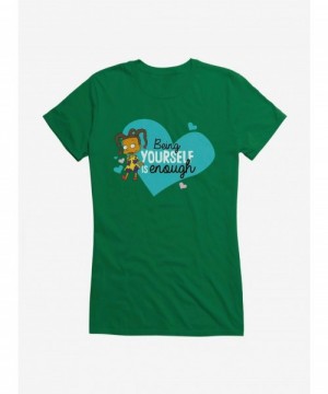 Discount Sale Rugrats Susie Carmichael Being Yourself Is Enough Girls T-Shirt $5.98 T-Shirts