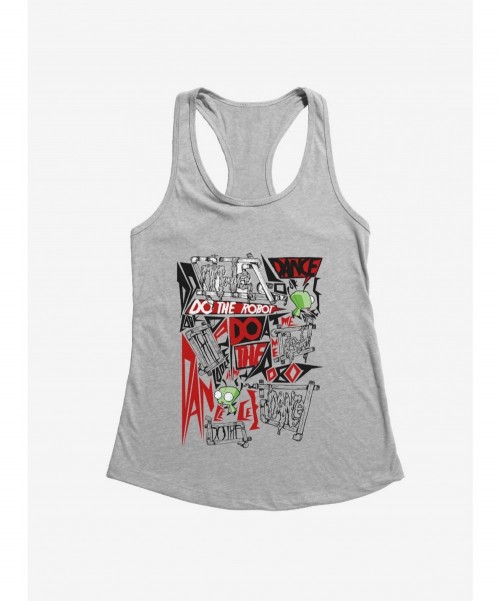 Best Deal Invader Zim Do The Robot Girls Tank $7.37 Tanks