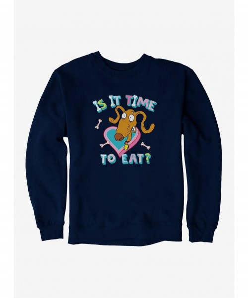 Big Sale Rugrats Spike Is It Time To Eat? Sweatshirt $13.28 Sweatshirts