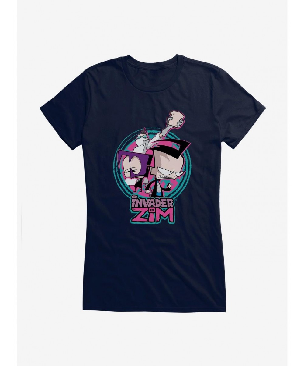 Special Invader Zim Gaz, Dib & Professor Membrane Girls T-Shirt $6.97 T-Shirts