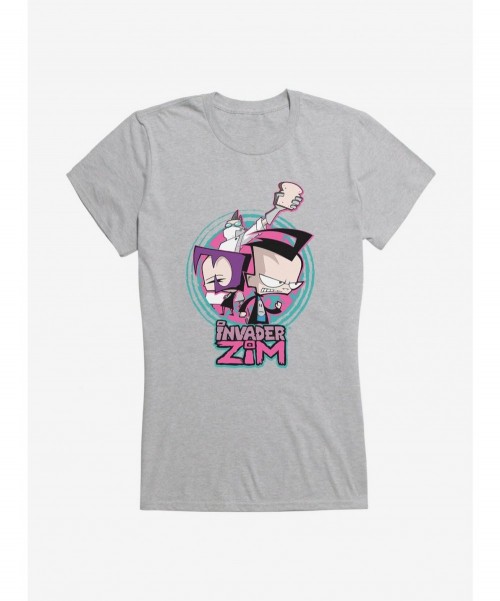 Special Invader Zim Gaz, Dib & Professor Membrane Girls T-Shirt $6.97 T-Shirts