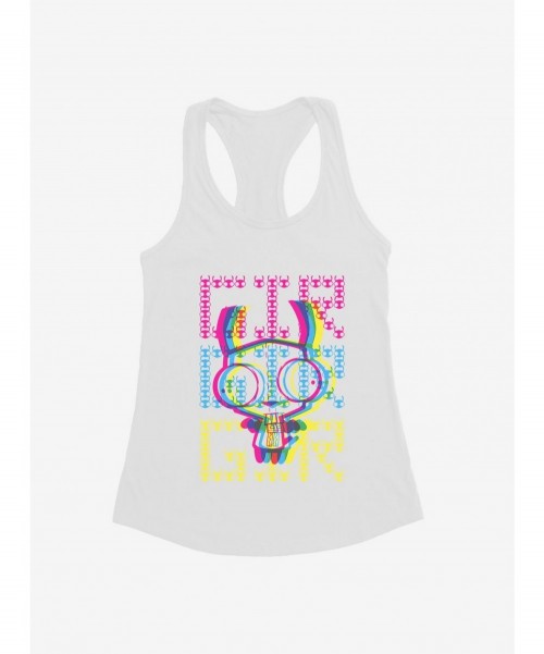 Hot Selling Invader Zim Gir Neon Stack Girls Tank $7.77 Tanks