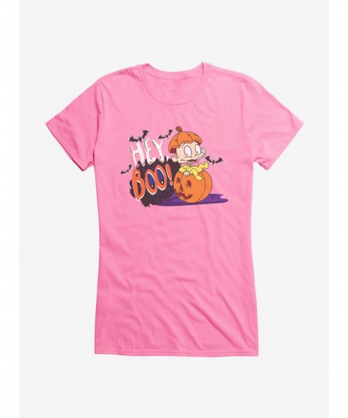 Limited-time Offer Rugrats Halloween Dil Hey Boo! Girls T-Shirt $5.98 T-Shirts