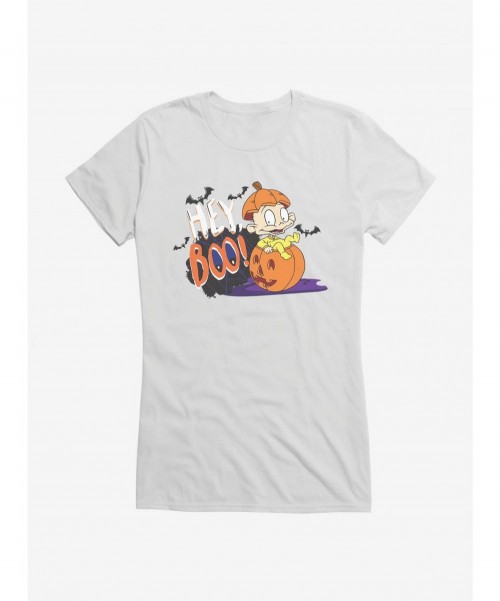 Limited-time Offer Rugrats Halloween Dil Hey Boo! Girls T-Shirt $5.98 T-Shirts