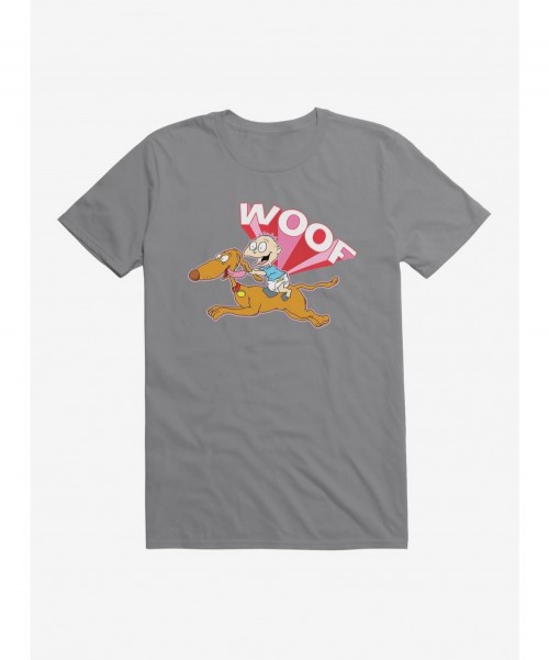 Festival Price Rugrats Spike And Tommy Woof T-Shirt $9.37 T-Shirts