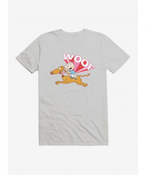 Festival Price Rugrats Spike And Tommy Woof T-Shirt $9.37 T-Shirts