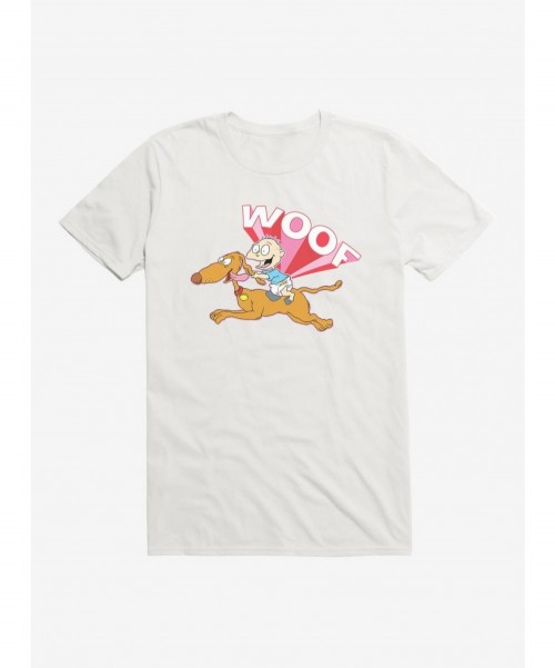 Festival Price Rugrats Spike And Tommy Woof T-Shirt $9.37 T-Shirts