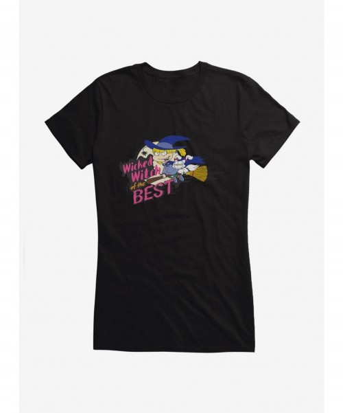 Discount Rugrats Halloween Angelica Wicked Witch Of The Best Girls T-Shirt $8.57 T-Shirts