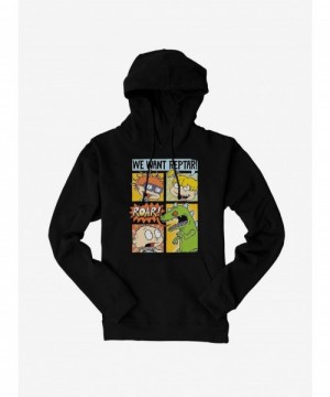 Hot Sale Rugrats We Want Reptar Hoodie $15.45 Hoodies