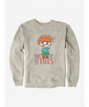 Limited-time Offer Rugrats Chuckie Woke Up Like This Sweatshirt $10.92 Sweatshirts