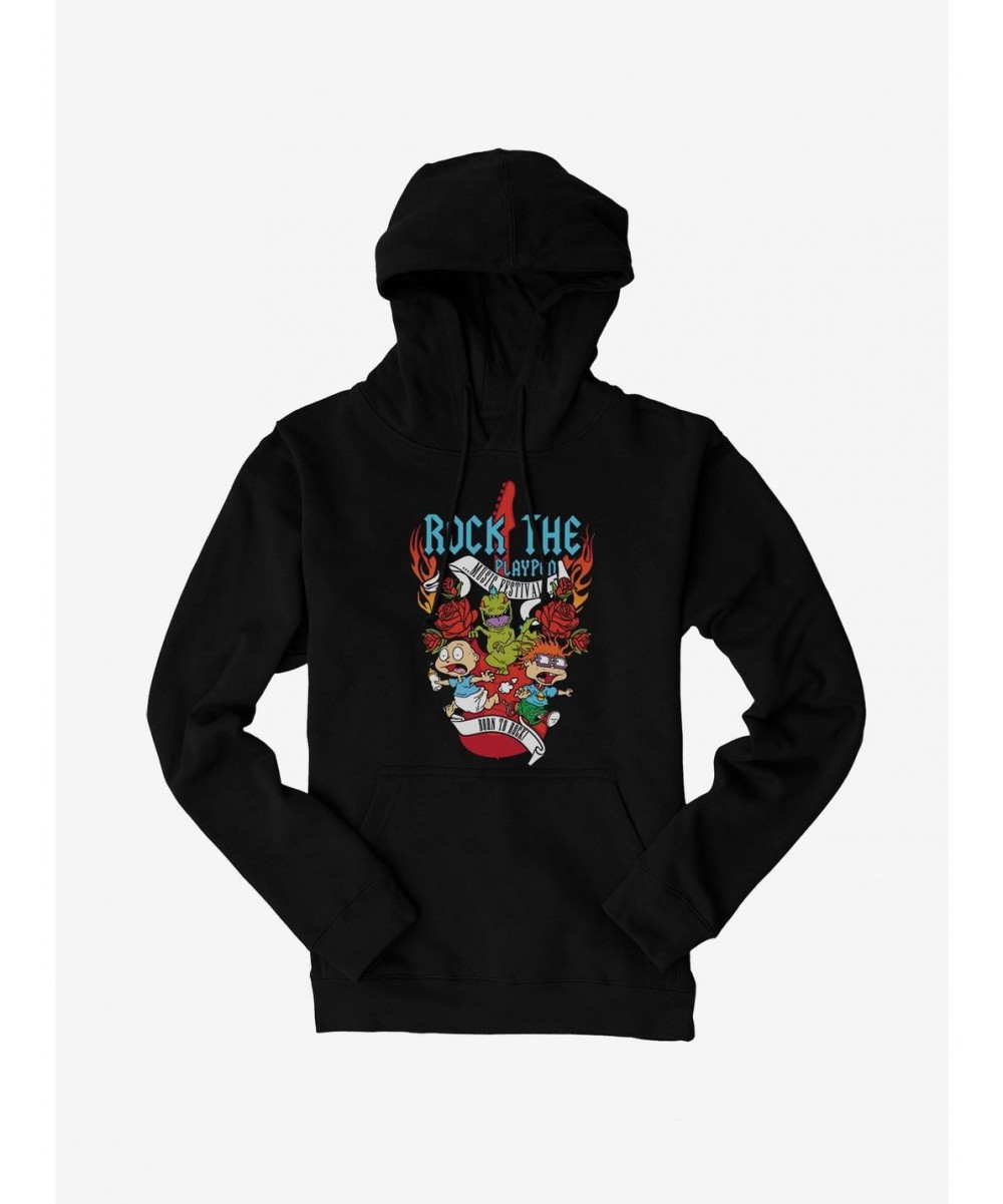 Seasonal Sale Rugrats Tommy And Chuckie Rock The Playpen Hoodie $14.73 Hoodies