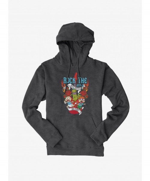 Seasonal Sale Rugrats Tommy And Chuckie Rock The Playpen Hoodie $14.73 Hoodies