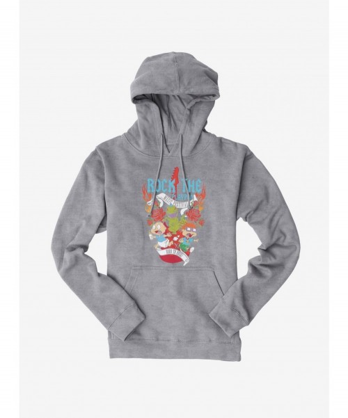 Seasonal Sale Rugrats Tommy And Chuckie Rock The Playpen Hoodie $14.73 Hoodies