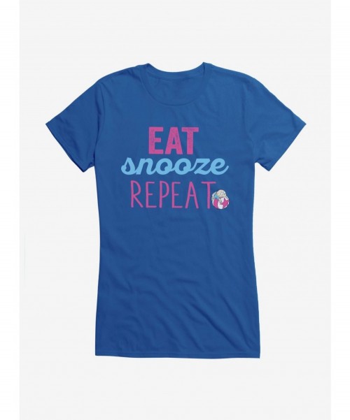 Crazy Deals Rugrats Eat Snooze Repeat Girls T-Shirt $7.37 T-Shirts