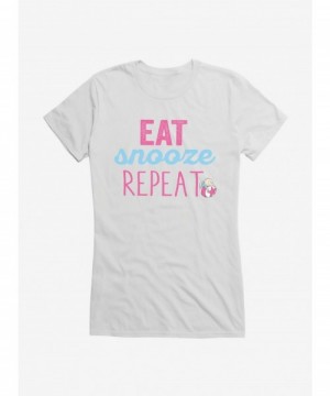 Crazy Deals Rugrats Eat Snooze Repeat Girls T-Shirt $7.37 T-Shirts