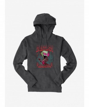 Limited Time Special Invader Zim Unique Destroy Hoodie $15.09 Hoodies