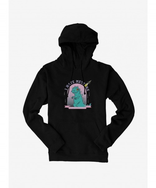 Limited Time Special Rugrats Reptar Say No To Meteors Hoodie $12.21 Hoodies