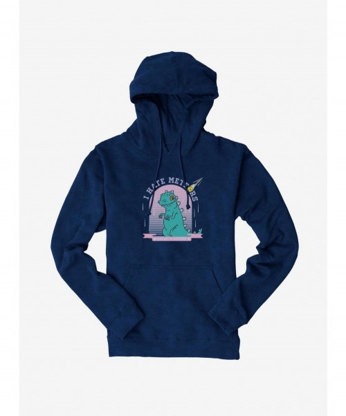 Limited Time Special Rugrats Reptar Say No To Meteors Hoodie $12.21 Hoodies