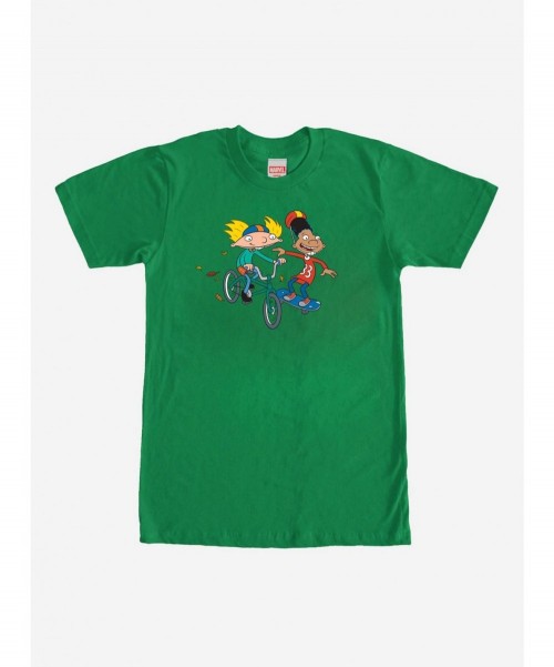 Value Item Hey Arnold! Biking & Skating T-Shirt $7.46 T-Shirts