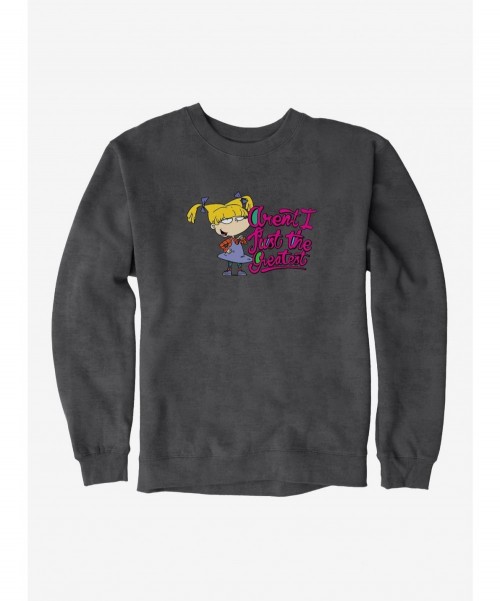 Exclusive Rugrats Angelica Just The Greatest Sweatshirt $8.86 Sweatshirts