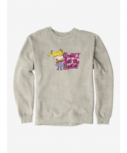 Exclusive Rugrats Angelica Just The Greatest Sweatshirt $8.86 Sweatshirts