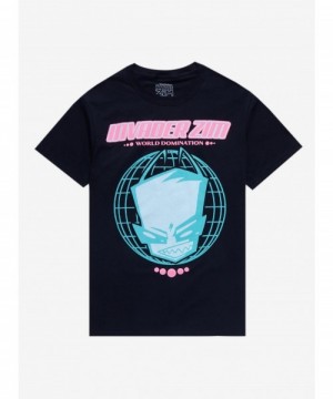 Exclusive Price Invader Zim World Domination Boyfriend Fit Girls T-Shirt $11.21 T-Shirts