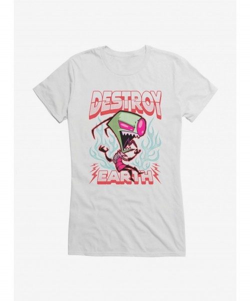 Wholesale Invader Zim Unique Destroy Girls T-Shirt $7.17 T-Shirts