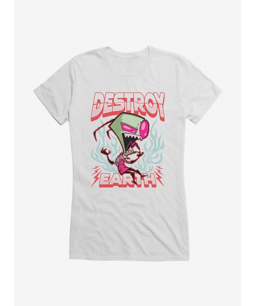 Wholesale Invader Zim Unique Destroy Girls T-Shirt $7.17 T-Shirts