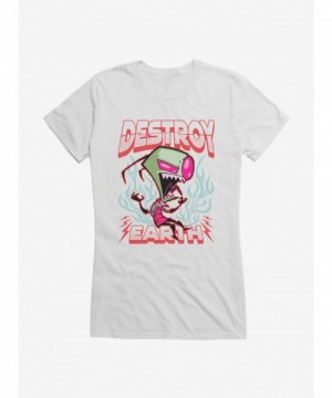 Wholesale Invader Zim Unique Destroy Girls T-Shirt $7.17 T-Shirts