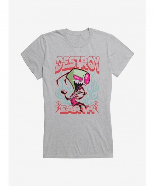 Wholesale Invader Zim Unique Destroy Girls T-Shirt $7.17 T-Shirts